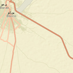 Burao Street Map