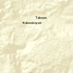 Tabuan Street Map
