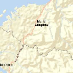 Puerto Pilón Street Map