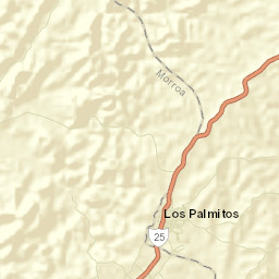 Los Palmitos Street Map