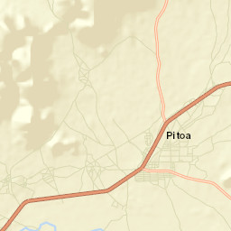 Pitoa Street Map