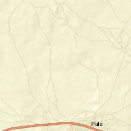Pala Street Map