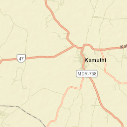Kamuthi Street Map