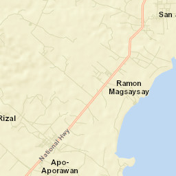 Aborlan Street Map