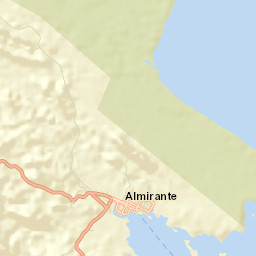 Almirante Street Map