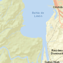Cristóbal Street Map