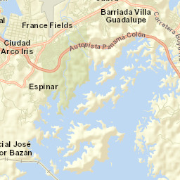 Sabanitas Street Map