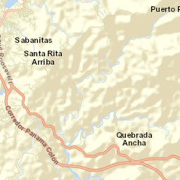 Río Rita Street Map