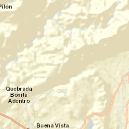 Quebrada Bonita Adentro Street Map
