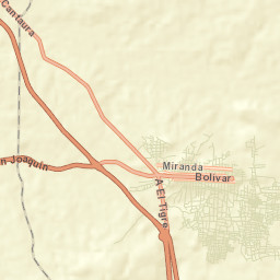 Cantaura Street Map