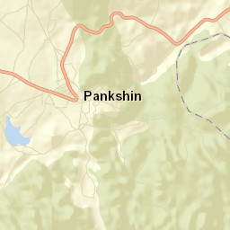 Pankshin Street Map