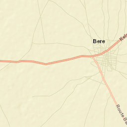 Béré Street Map