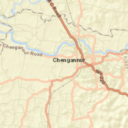 Chengannur Street Map