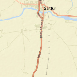 Sattur Street Map