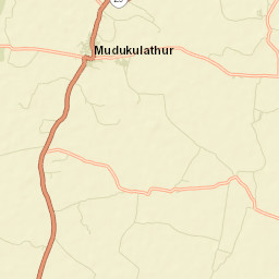 Mudukulattur Street Map