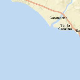 Santa Catalina Street Map