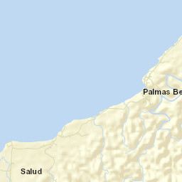 Puerto Escondido Street Map