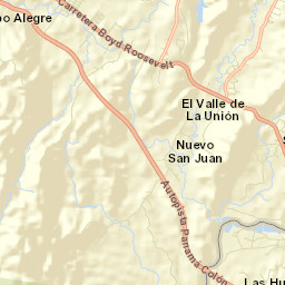 Río Duque Street Map