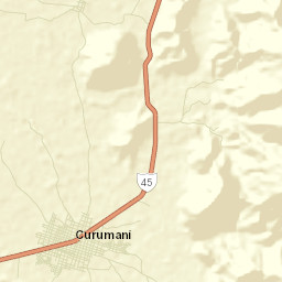 Curumaní Street Map
