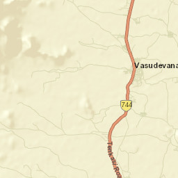 Vasudevanallur Street Map