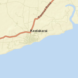 Keelakarai Street Map