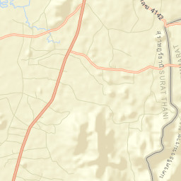 Amphoe Don Sak Street Map