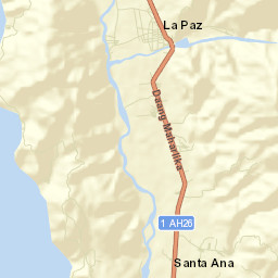 Santa Ana Street Map