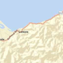 Lanuza Street Map