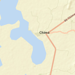 Chimá Street Map