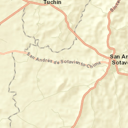 San Andrés de Sotavento Street Map