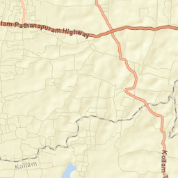 Kattanam Street Map
