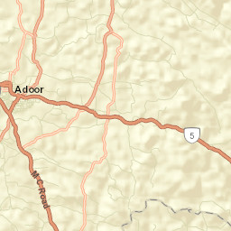 Adur Street Map