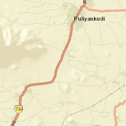 Puliyangudi Street Map