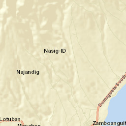 Zamboanguita Street Map