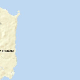 Punta Róbalo Street Map
