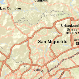 Parque Lefevre Street Map