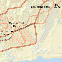Pedregal Street Map