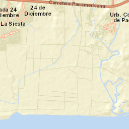 Pacora Street Map
