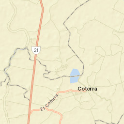 Cotorra Street Map