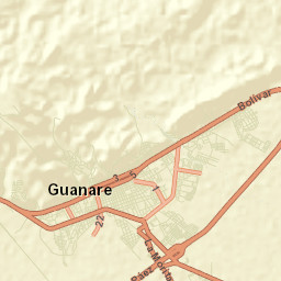 Guanare Street Map