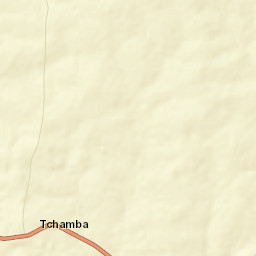 Tchamba Street Map