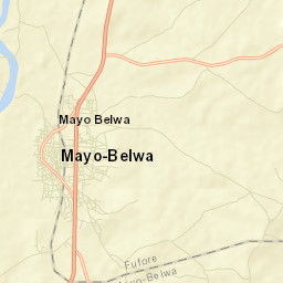 Mayo-Belwa Street Map