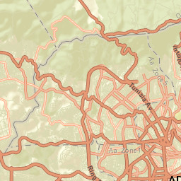 Addis Ababa Street Map