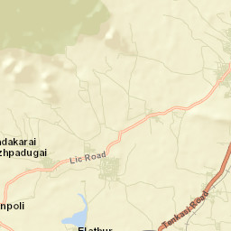 Kadayanallur Street Map