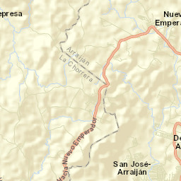 Río Congo Street Map