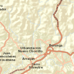 Distrito Arraiján Street Map