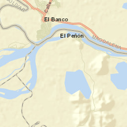 El Banco Street Map