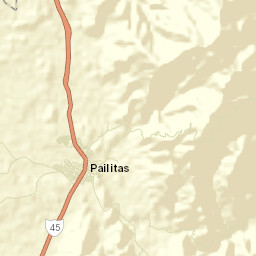 Pailitas Street Map