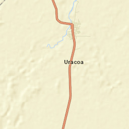 Municipio Uracoa Street Map