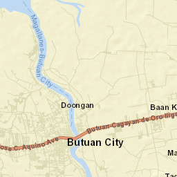 Butuan Street Map